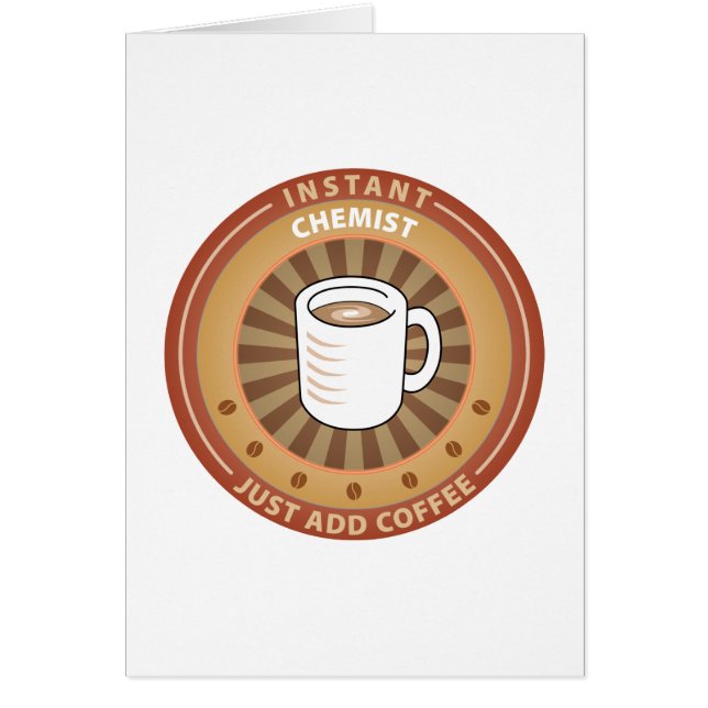 Ögonblickkemist Hälsningskort (Framsidan)