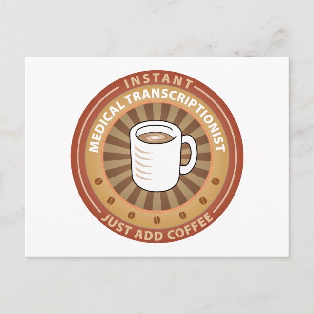 ÖgonblickläkarundersökningTranscriptionist Vykort (Framsida)