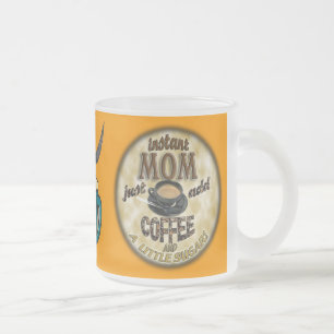ÖGONBLICKMAMMAN tillfogar precis KAFFE (och lite Frostad Glasmugg
