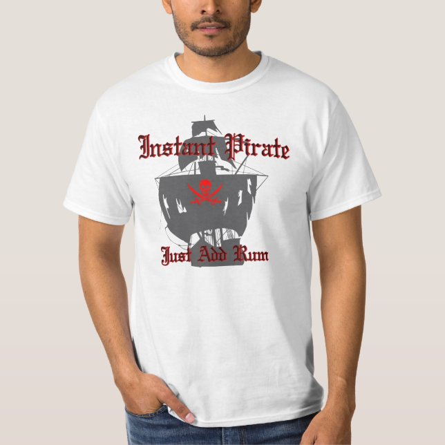 Ögonblickpirat Tee Shirt (Framsida)