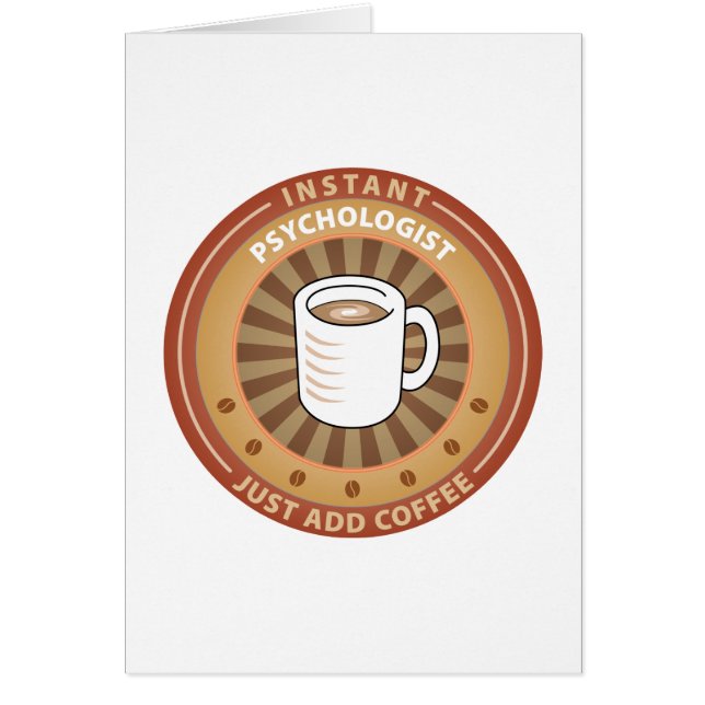 Ögonblickpsykolog Hälsningskort (Framsidan)