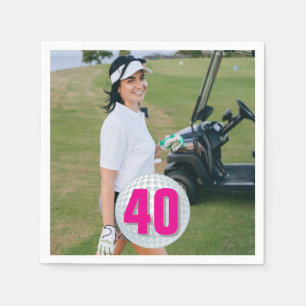 Ögonblicksbild av dam Fantastisk Pappersservett