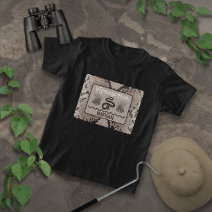 Ögonblicksbild för djurutskrift t shirt