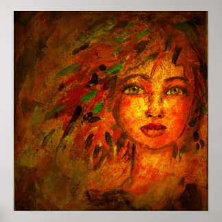 Ögonblicksbild för poster höst