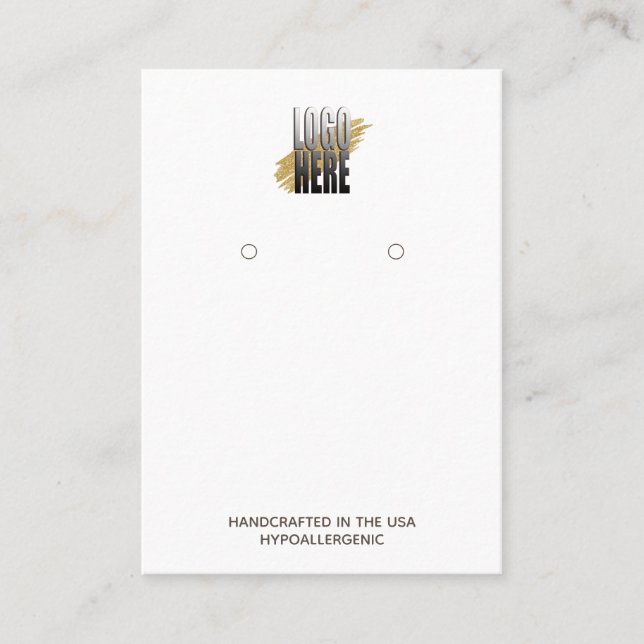 Ögonblicksbild Visning Lägg till Logotyp Social Me Visitkort (Framsida)