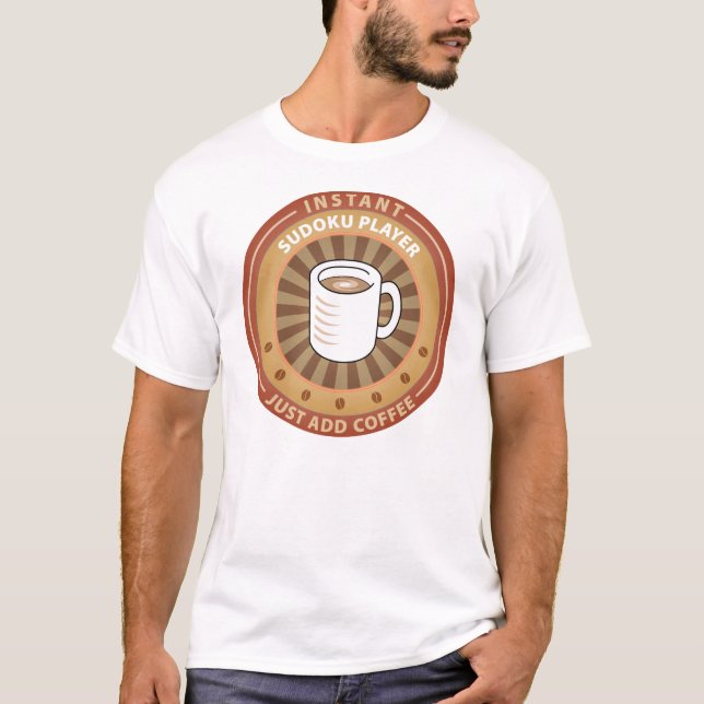 ÖgonblickSudoku spelare Tee Shirt (Framsida)