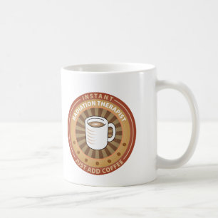 Ögonblickutstrålningsterapeut Kaffemugg