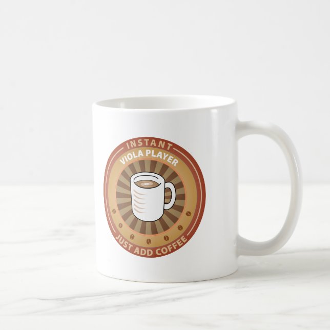 ÖgonblickViolaspelare Kaffemugg (Höger)