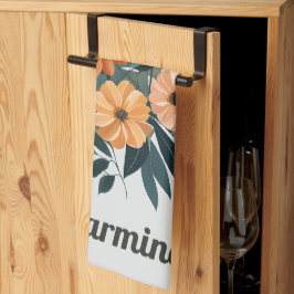 Ögonblommornas Bouquet Kökshandduk