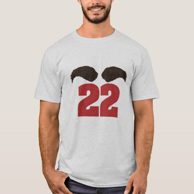 Ögonbryn 22 tee shirt (Framsida)