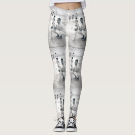 Ögonen av Keke kvinna damasker Leggings