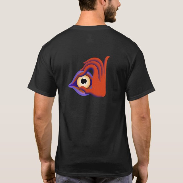 ögonen öppna t shirt (Baksida)