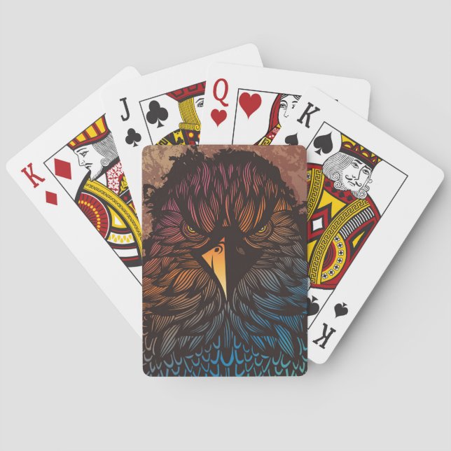 Ögonen ser sin Be Casinokort (Baksidan)