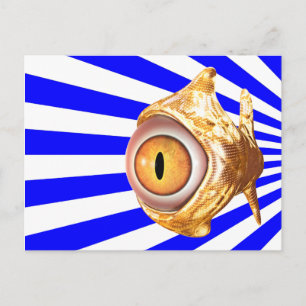 ögonfisk vykort