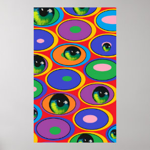 Ögonfläck Poster