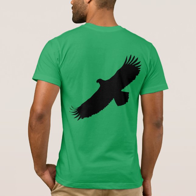 Ögonflygande T-Shirt - välj Färg (Baksida)