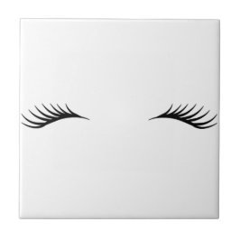 Ögonfranser Kakelplatta