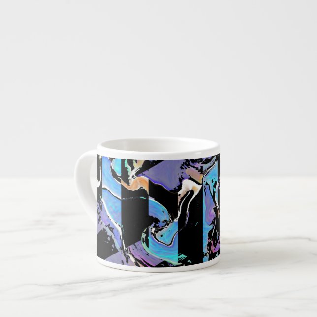 Ögonfröken jättekaffemugg espressomugg (Framsida vänster)