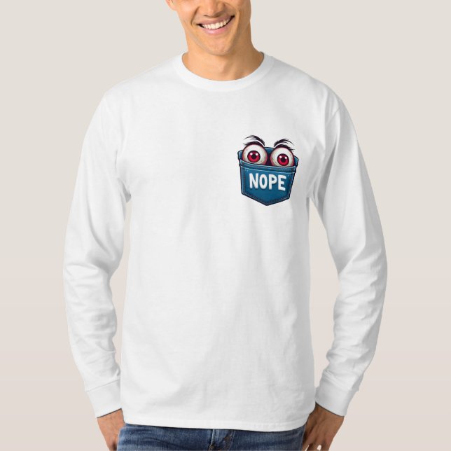 Ögonfrukter i fickan t shirt (Framsida)