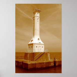 Ögonfyr, sepiskt avtryck poster