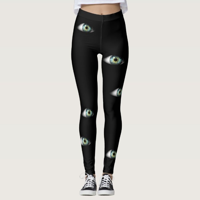 Ögonglobbyxor Leggings (Framsida)