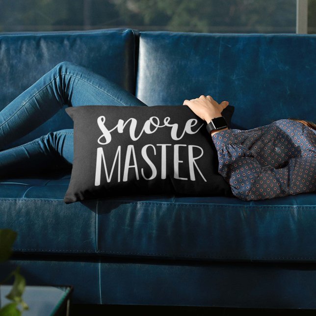 Ögonhuvud Prydnadskudde (snore master pillow)