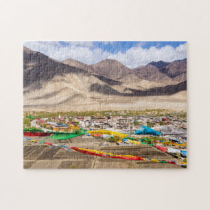 Ögonklostervy - Tibet, Asien Pussel