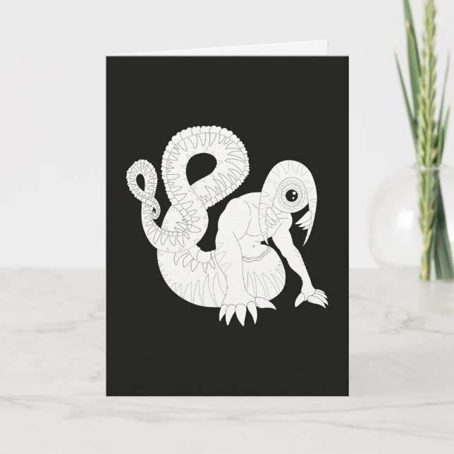 Ögonmonster Kort (Framsida)