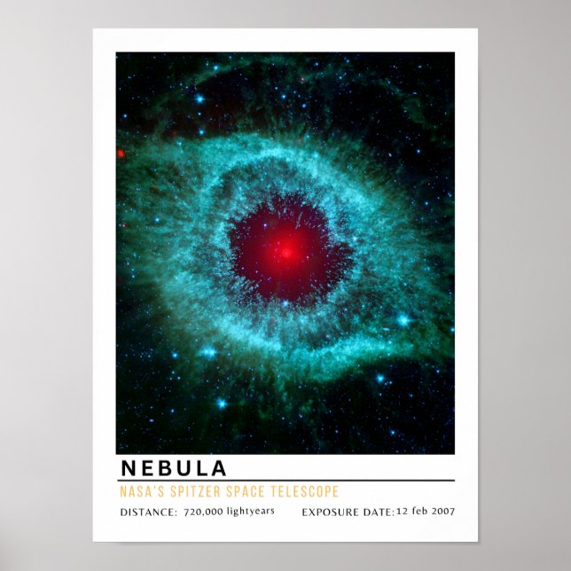 Ögonnebulosan Rymdutbildning Poster (Framsidan)