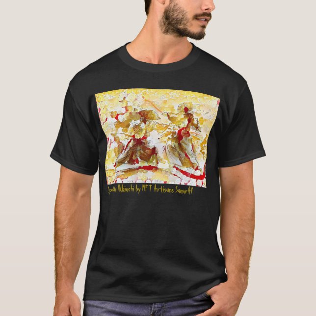 Ogonshoku Ikkiuchi - Artist - NFT Artisans SamurAI T Shirt (Framsida)