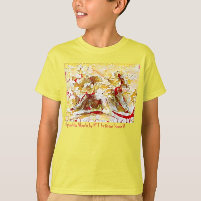 Ogonshoku Ikkiuchi - Artist - NFT Artisans SamurAI T Shirt (Framsida)