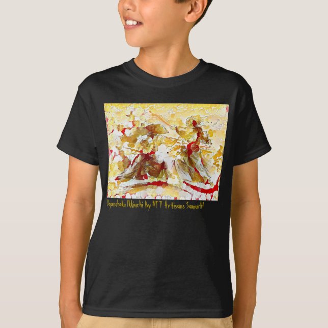Ogonshoku Ikkiuchi - Artist - NFT Artisans SamurAI T Shirt (Framsida)