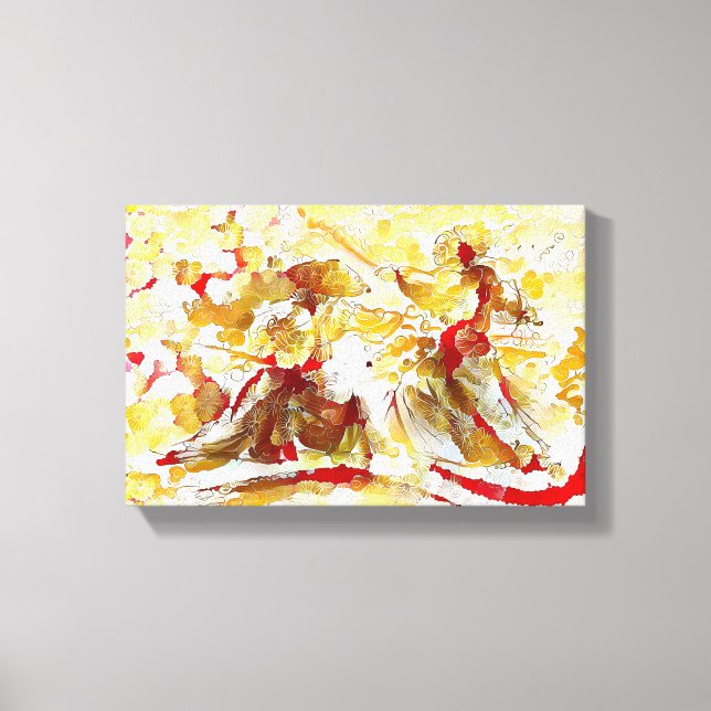 Ogonshoku Ikkiuchi av NFT Artisans Canvastryck (Framsida)