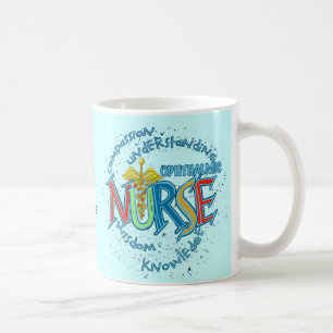 Ögonsjuksköterska Motto sjuksköterska mugg