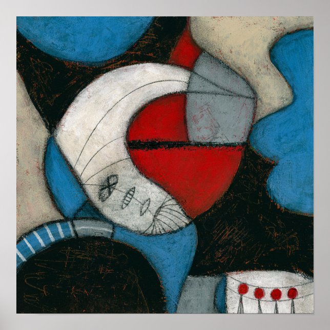 Ögonsktrumma Poster väggkonst (Framsidan)