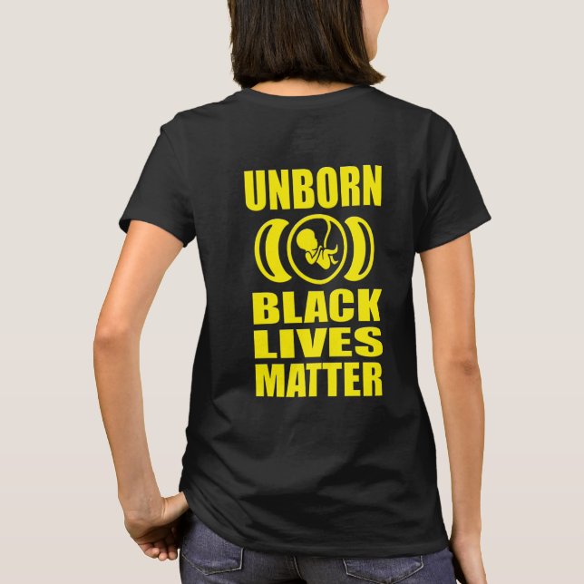 OGRÄNSAD SVART LIVSMEDELSPROLife-GRUPP T Shirt (Baksida)