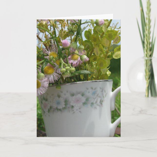 Ogräs Bouquet Kort (Framsida)