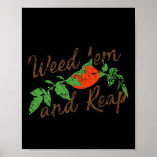 Ogräs em& Rap Poster