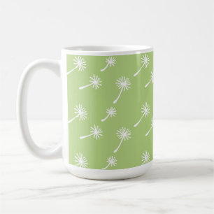 Ogräs händer söt cynisk maskros Rolig Vintage Kaffemugg