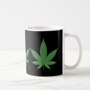 Ogräs Löv Kaffemugg