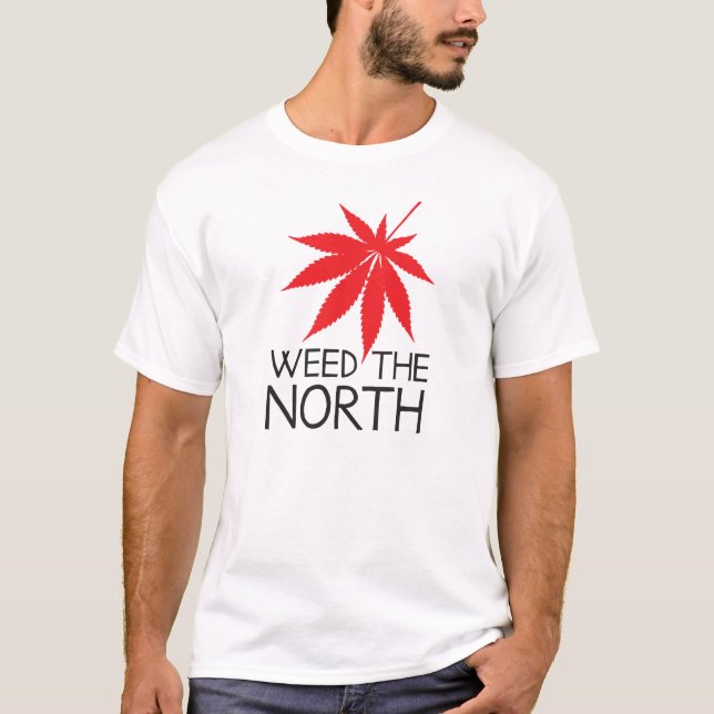 Ogräs norr t shirt (Framsida)