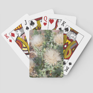 Ogräs på ett kortspel casinokort