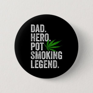 Ogräs Pappa Tröja Rolig Stoner Jul T Rökare Humor Knapp