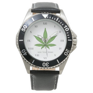 Ogräs Rökg Natur Blomma Armbandsur