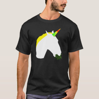 Ogräs som äter unicornT-tröja Tee Shirt