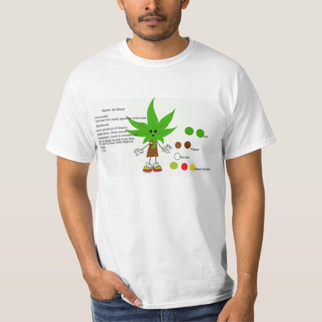 ogräs tee shirt (Framsida)