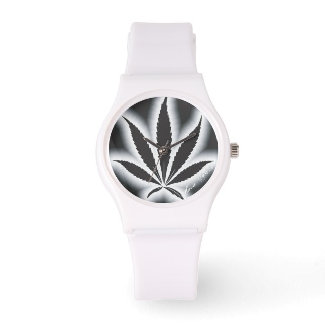 OGRÄS WATCH BLACK BAKGRUND HAVIC ACD ARMBANDSUR (Framsida)