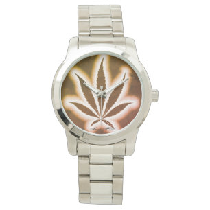 OGRÄS WATCH BROWN BAKGRUND HAVIC ACD ARMBANDSUR