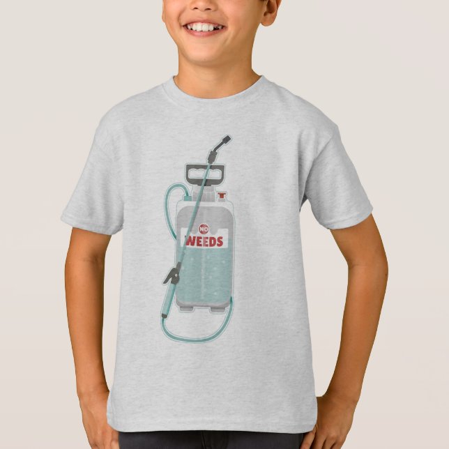 ogräsbekämpning trädgårdsskötsel t shirt (Framsida)