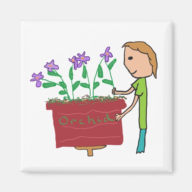 Ogräslig odling magnet (Framsidan)